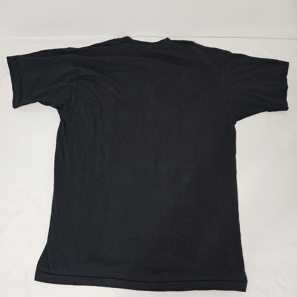 Vintage 1991 Dixie Blackened Voodoo Lager T-Shirt XL Made in USA Single Stitch - Picture 6 of 7